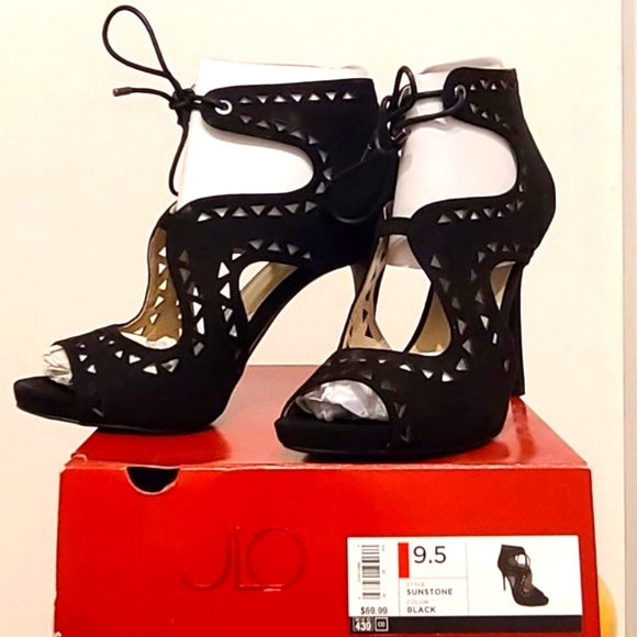 JLO Sunstone Gladiator Stilettos - Picture 9 of 15